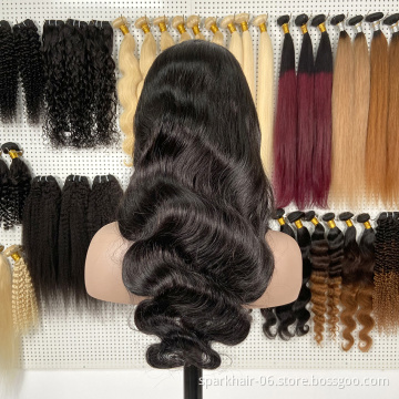 Factory Outlet Full HD Human Hair Lace Front Wig Mink Brazilian Hair Wigs for Black Women Virgin Hair Weaves and Wigs